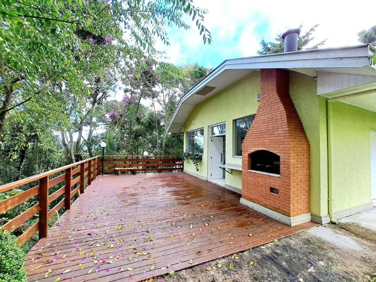 Apartamento Charmoso Com Lareira Campos do Jordao Exterior photo