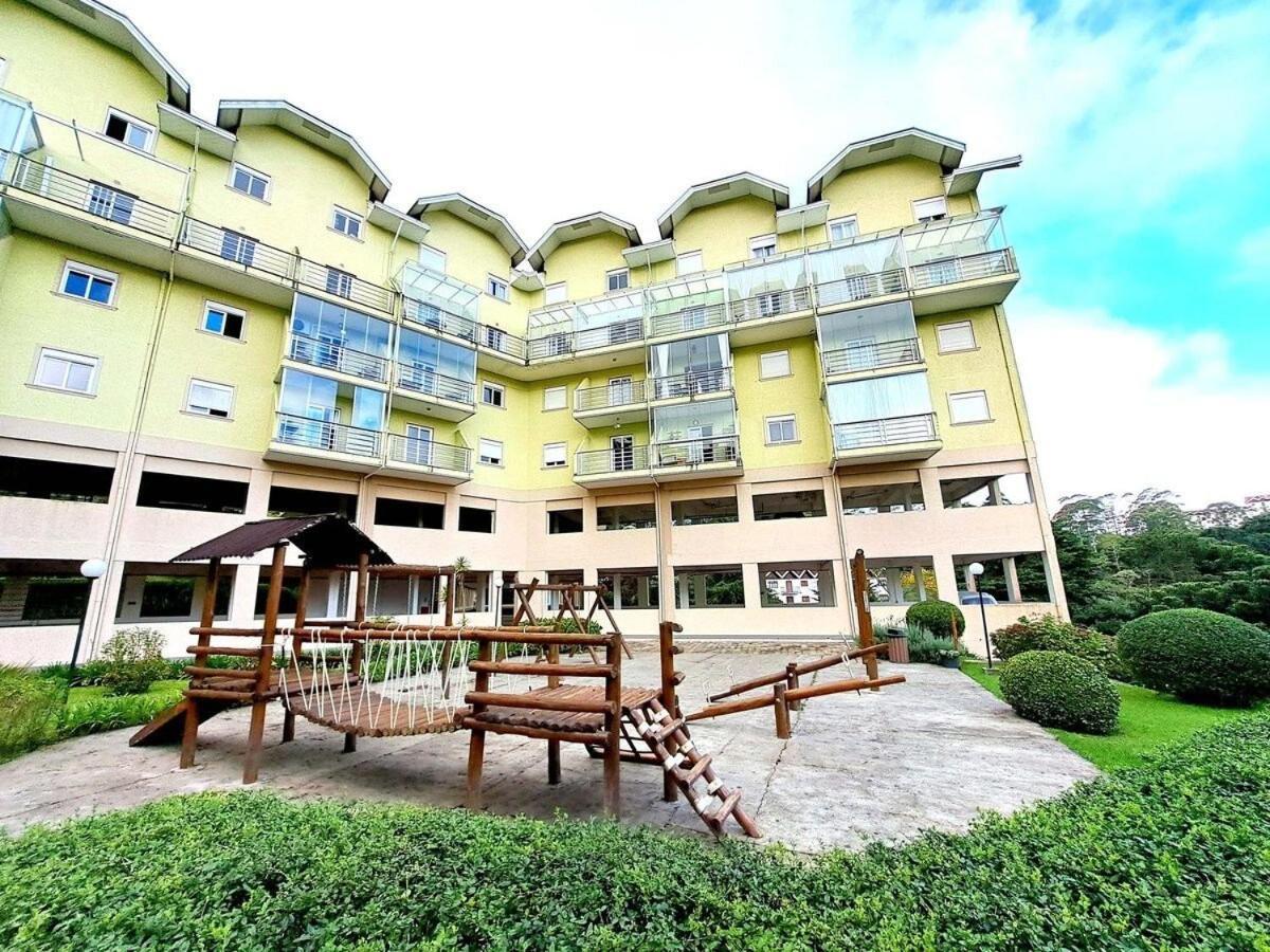 Apartamento Charmoso Com Lareira Campos do Jordao Exterior photo