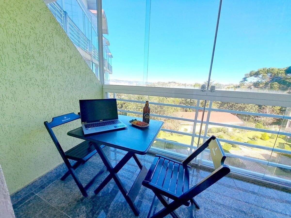 Apartamento Charmoso Com Lareira Campos do Jordao Exterior photo